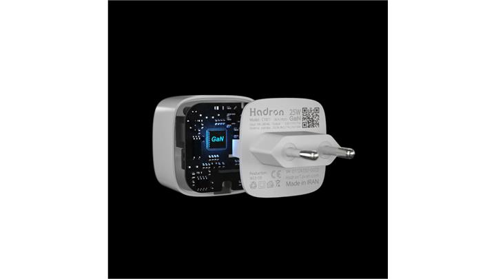 آداپتور شارژر 25 وات هادرون Hadron 25W USB-C Fast Wall Charger EU C1011