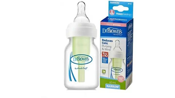 شیشه شیر +Options پیرکس 60 میلی لیتر برند دکتر براوون (Dr browns) 