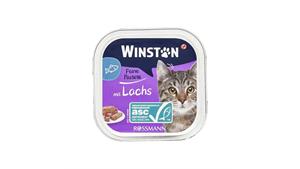 ووم گربه بالغ وینستون طعم ماهی قزل آلا Winston