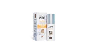 کرم ضد آفتاب بی رنگ جوانساز ایج ریپیر SPF50 ایزدین ISDIN age repair