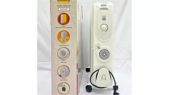 شوفاژ برقی 13 پره فن دار رومانتیک هوم مدل 42K 