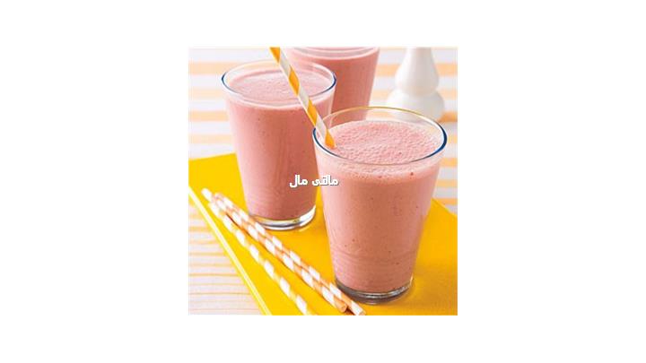 اسموتی انار توت فرنگی Strawberry Pomegranate Smoothie