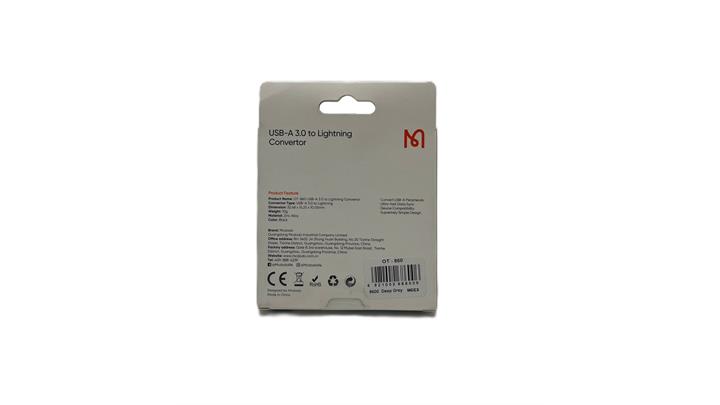 مبدل OTG لایتنینگ مدل OT-860 برند Mcdodo