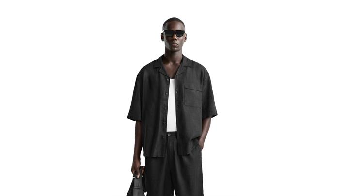 پیراهن آستین کوتاه مردانه اورجینال برند zara