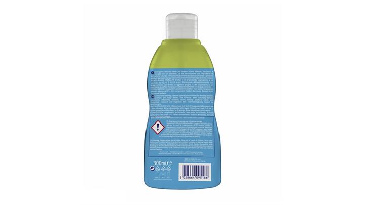 مایع استریل شیشه شیر و لوازم غذاخوری کودک 300 میل چیکو Chicco