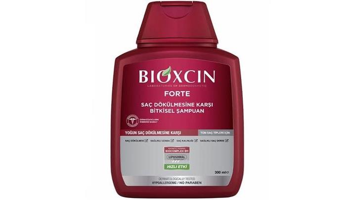 شامپو ضد ریزش مو بیوکسین Bioxcin مدل فورته حجم 300 میلی لیتر