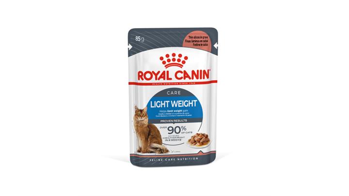 پوچ گربه بالغ، مخصوص کنترل وزن، در آب گوشت، ۸۵ گرمی،برند رویال کنین(Royal Canin) کد333