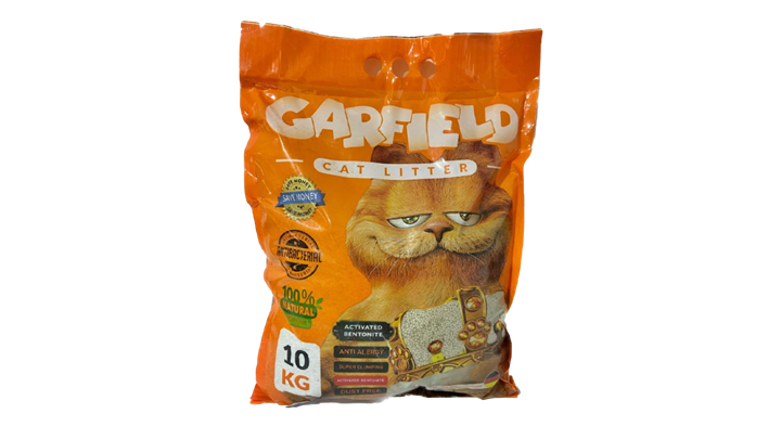 خاک گربه ساده 10 کیلویی گارفیلد Garfield