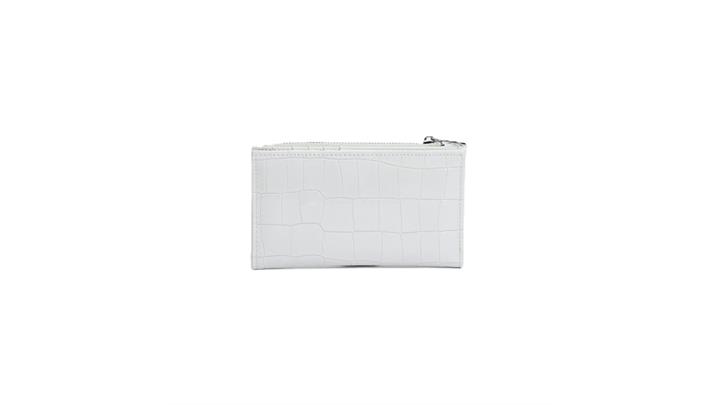 کیف پول زنانه Crocodile Pattern Basic Wallet اورجینال برند Stradivarius