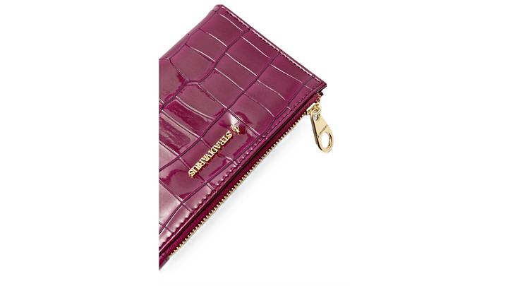 کیف پول زنانه Crocodile Pattern Basic Wallet اورجینال برند Stradivarius