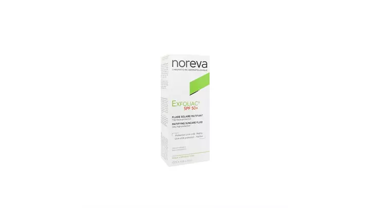 فلویید ضدآفتاب پوست چرب EXFOLIAC نوروا