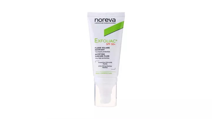 فلویید ضدآفتاب پوست چرب EXFOLIAC نوروا
