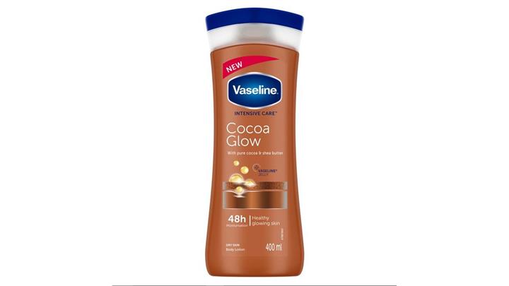 لوسیون بدن برند وازلین vaseline مدل cocoa glow حجم 400 میلی لیتر