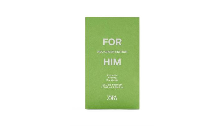 عطر مردانه FOR HIM NEO GREEN EDITION EDP 100ML اورجینال برند zara