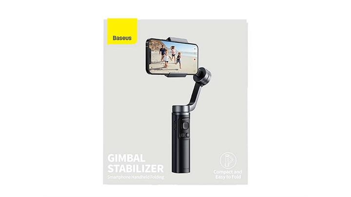 گیمبال و استبلایزر بیسوس Baseus Control Handheld Folding Gimbal Stabilizer BC02 SUYT-0G