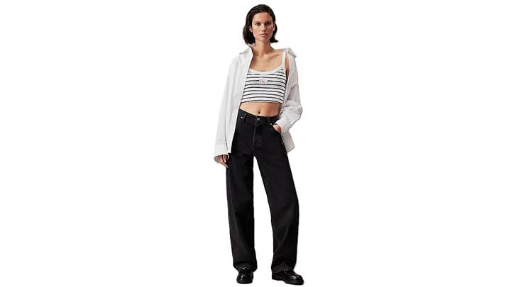 کراپ زنانه اورجینال برند Calvin Klein