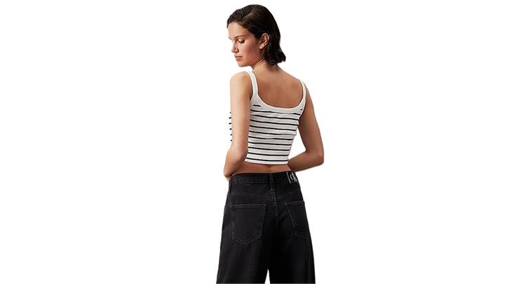کراپ زنانه اورجینال برند Calvin Klein