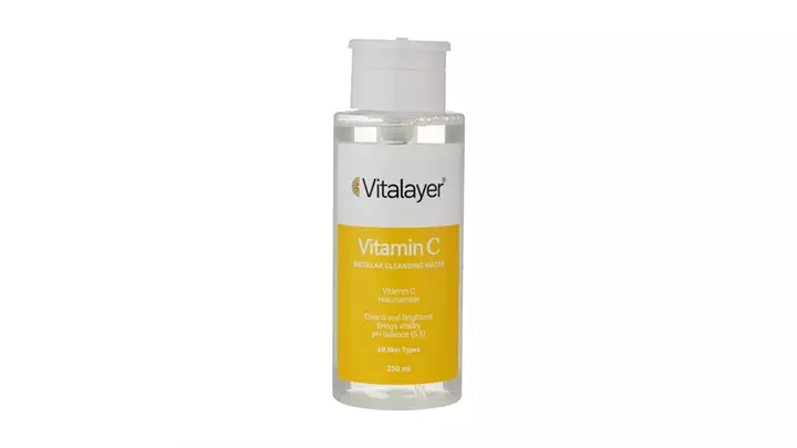 میسلار واتر ویتالیر Vitalayer مدل ویتامین سی Vitamin C حجم 250 میلی لیتر