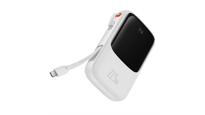 پاوربانک بیسوس مدل Baseus Qpow Pro Digital Display 22.5W ظرفیت 10000 میلی آمپر ساعت