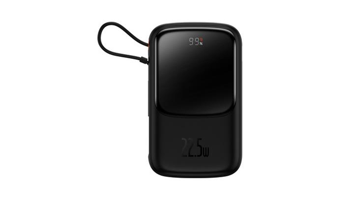پاوربانک بیسوس مدل Baseus Qpow Pro Digital Display 22.5W ظرفیت 10000 میلی آمپر ساعت