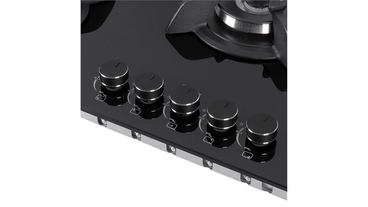 اجاق شیشه‌ای 0048 بیمکث مشکی