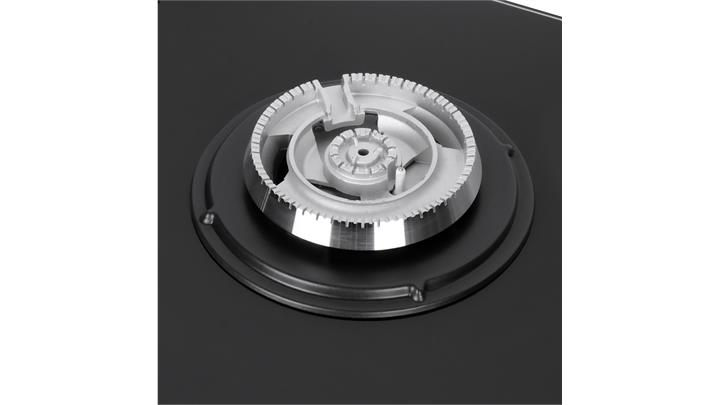 اجاق شیشه‌ای 0048 بیمکث مشکی