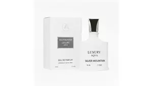 ادکلن مردانه برند لاکچری آکوا LUXURY AQUA مدل SILVER MOUNTAIN WATER حجم 50 میلی لیتر