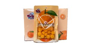 پاستیل خیس سه بعدی طعم پرتغال وزن 80 گرم بسته 24 عددی