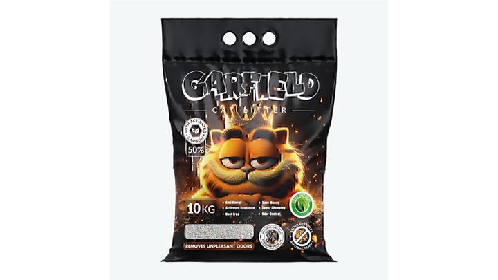 خاک گربه کربن دار گارفیلد 10 کیلویی Garfield