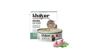 کنسرو گربه نچرال طعم مرغ و آلوئه ورا 110 گرمی شایر Shayer