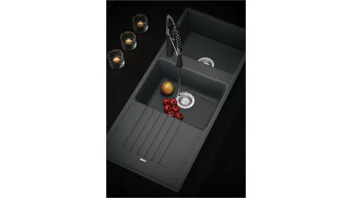 سینک گرانیتی 4602 بیمکث مشکی