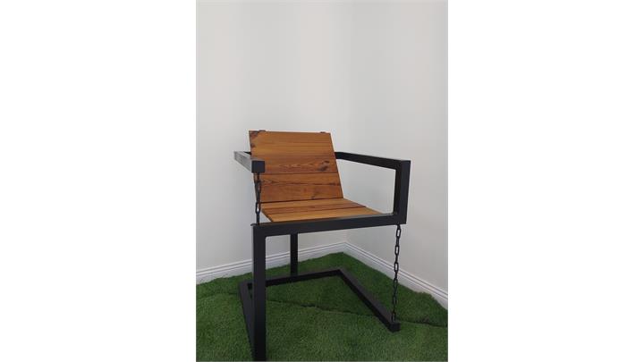 صندلی تک نفره مدل تک پایه ای هونارا s102
