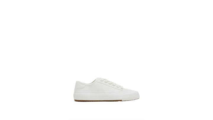 کتونی زنانه اورجینال CASUAL FABRIC SNEAKERS برند zara