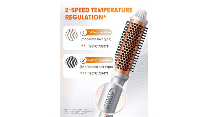 سشوار چرخشی شیگلم Sheglam Hair It Curl Termal Blowout Brush