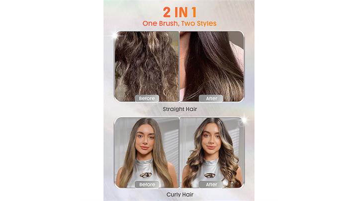 سشوار چرخشی شیگلم Sheglam Hair It Curl Termal Blowout Brush