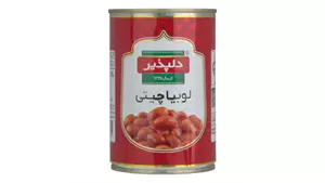 کنسرو لوبیا چیتی دلپذیر 420 گرمی