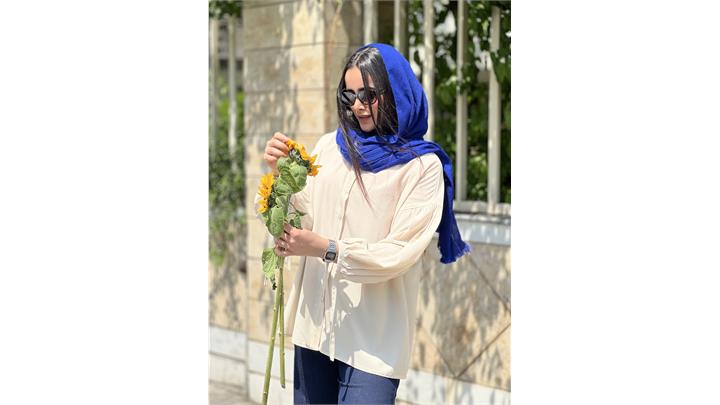 شومیز زنانه فری سایز مدل پاپیون