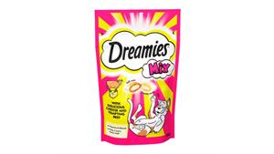تشویقی گربه طعم گوشت گاو و پنیر دریمیز Dreamies