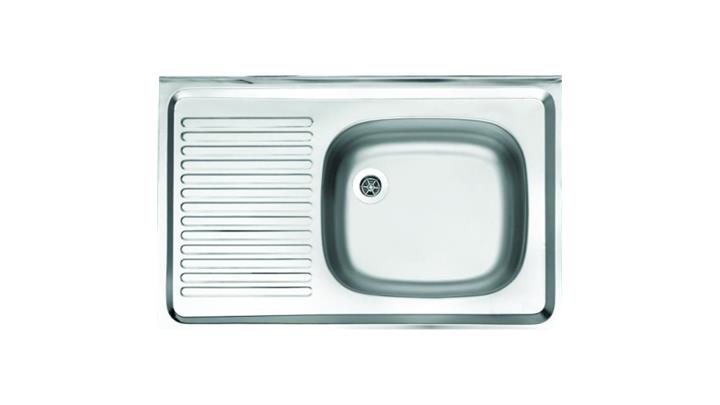 سینک روکار مدل 5.*60*80 استیل البرز لگن راست