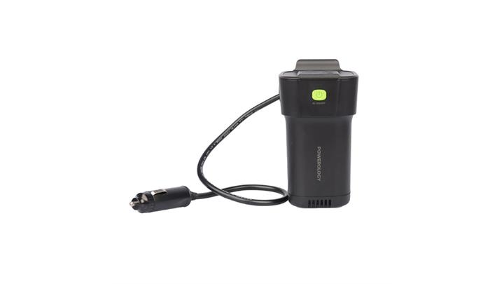 پاور اینورتر فندکی 150 وات پاورولوژی powerology 150w cup holder power inverter