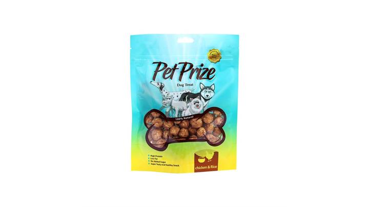 تشویقی مرغ و برنج، مخصوص سگ، 100 گرمی، پت پرایز(PetPrize) 