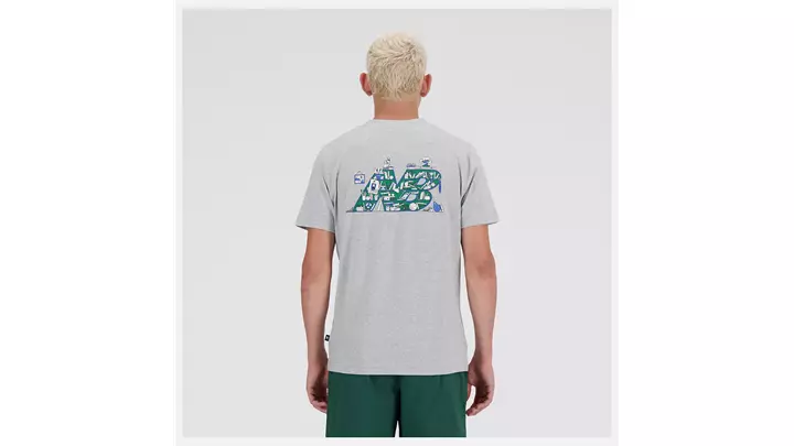 تیشرت مردانه اورجینال نیوبالانس Sport Essentials Bookshelf T-Shirt
