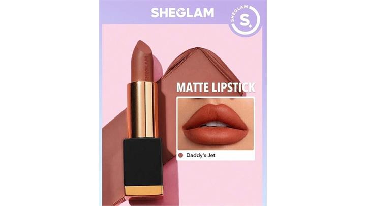 رژ لب جامد شیگلم sheglam رنگ Daddy`s Jet