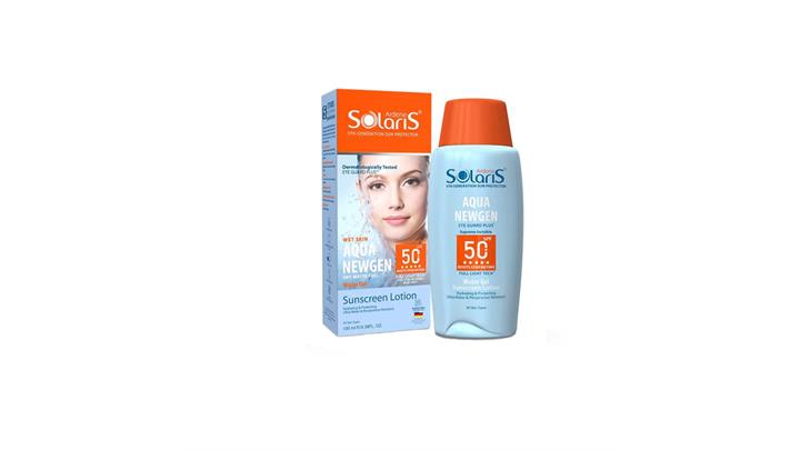  کرم ضد آفتاب بی رنگ سولاریس آردن SPF50 حجم 100 میلی لیتر