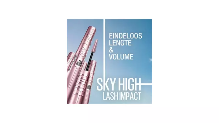 ریمل اسکای های میبلین ا Maybelline sky high mascara