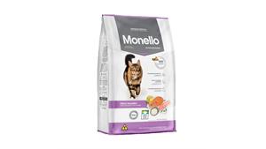 غذای خشک گربه عقیم طعم بوقلمون و سالمون 10 کیلوگرمی مونلو Monello