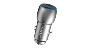 شارژر فندکی فست شارژ 40 وات ارلدام Earldom CC15 Dual USB PD Car Charger 40W