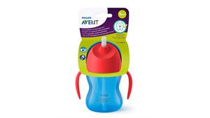 لیوان آبخوری نی دار فیلیپس اونت Philips Avent حجم 200 میلی لیتر