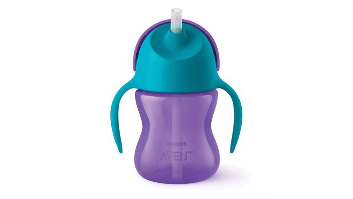 لیوان آبخوری نی دار فیلیپس اونت Philips Avent حجم 200 میلی لیتر