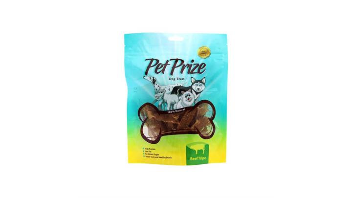 تشویقی سیرابی گاو، مخصوص سگ، 40 گرمی، برند پت پرایز(PetPrize) 